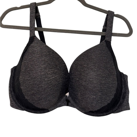 Cacique Cotton Boost Plunge Bra Size 38 DDD - Picture 1 of 5